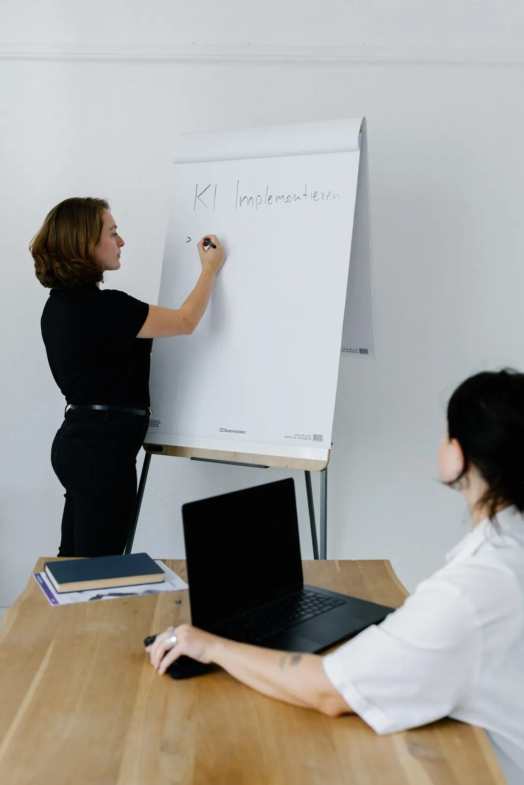 Workshop at the flip chart